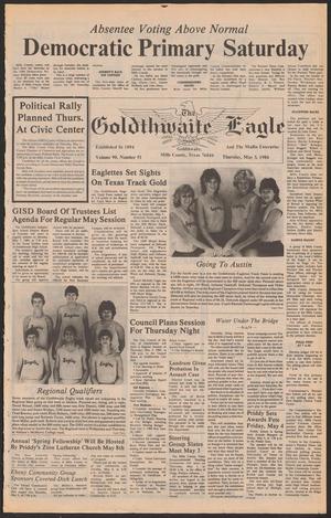 The Goldthwaite Eagle (Goldthwaite, Tex.), Vol. 90, No. 51, Ed. 1 Thursday, May 3, 1984