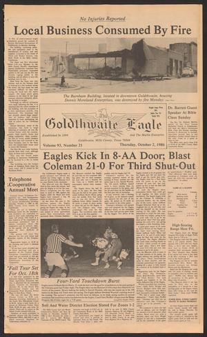 The Goldthwaite Eagle (Goldthwaite, Tex.), Vol. 93, No. 21, Ed. 1 Thursday, October 2, 1986