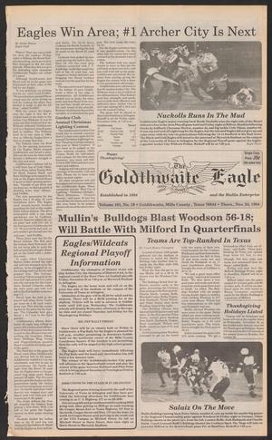 The Goldthwaite Eagle (Goldthwaite, Tex.), Vol. 101, No. 19, Ed. 1 Thursday, November 24, 1994