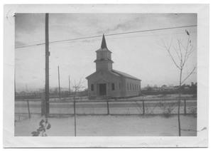 [Front View of the Presbyterian Mission at Bonita Gardens]