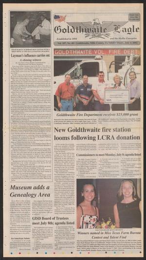 The Goldthwaite Eagle (Goldthwaite, Tex.), Vol. 107, No. 47, Ed. 1 Thursday, July 4, 2002