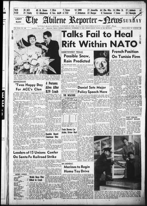Primary view of object titled 'The Abilene Reporter-News (Abilene, Tex.), Vol. 77, No. 153, Ed. 1 Sunday, November 17, 1957'.