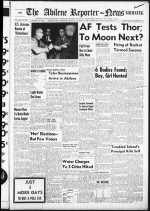 The Abilene Reporter-News (Abilene, Tex.), Vol. 77, No. 225, Ed. 1 Wednesday, January 29, 1958