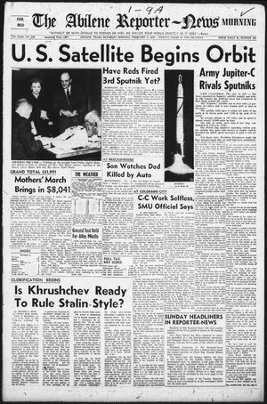 The Abilene Reporter-News (Abilene, Tex.), Vol. 77, No. 228, Ed. 1 Saturday, February 1, 1958