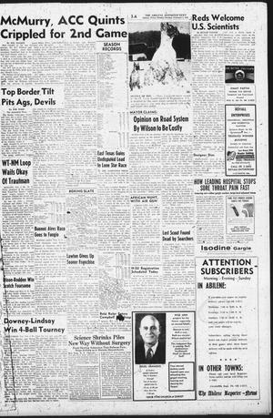 The Abilene Reporter-News (Abilene, Tex.), Vol. 77, No. 230, Ed. 1 Monday, February 3, 1958