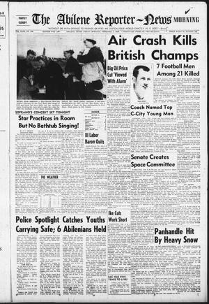 The Abilene Reporter-News (Abilene, Tex.), Vol. 77, No. 234, Ed. 1 Friday, February 7, 1958