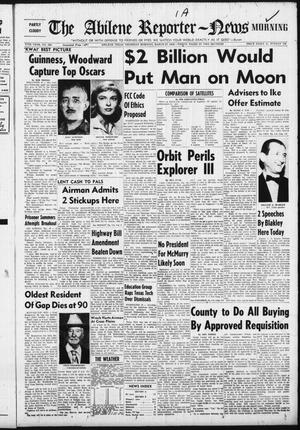 The Abilene Reporter-News (Abilene, Tex.), Vol. 77, No. 282, Ed. 1 Thursday, March 27, 1958