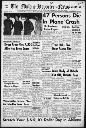 The Abilene Reporter-News (Abilene, Tex.), Vol. 77, No. 293, Ed. 1 Monday, April 7, 1958