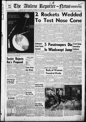 The Abilene Reporter-News (Abilene, Tex.), Vol. 77, No. 310, Ed. 1 Thursday, April 24, 1958