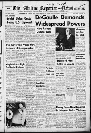 The Abilene Reporter-News (Abilene, Tex.), Vol. 77, No. 336, Ed. 1 Tuesday, May 20, 1958