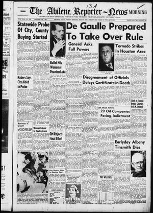 The Abilene Reporter-News (Abilene, Tex.), Vol. 77, No. 346, Ed. 1 Friday, May 30, 1958
