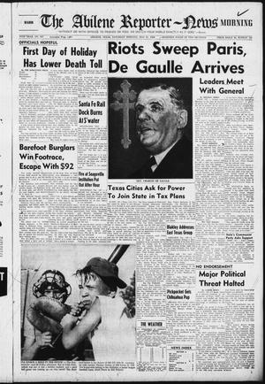 The Abilene Reporter-News (Abilene, Tex.), Vol. 77, No. 347, Ed. 1 Saturday, May 31, 1958