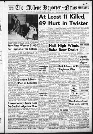 The Abilene Reporter-News (Abilene, Tex.), Vol. 77, No. 358, Ed. 1 Wednesday, June 11, 1958