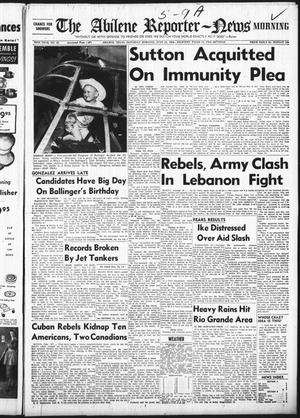 The Abilene Reporter-News (Abilene, Tex.), Vol. 78, No. 12, Ed. 1 Saturday, June 28, 1958