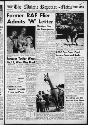 The Abilene Reporter-News (Abilene, Tex.), Vol. 78, No. 19, Ed. 1 Saturday, July 5, 1958