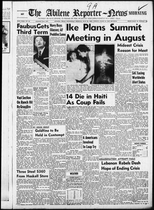The Abilene Reporter-News (Abilene, Tex.), Vol. 78, No. 44, Ed. 1 Wednesday, July 30, 1958