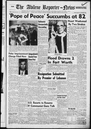 The Abilene Reporter-News (Abilene, Tex.), Vol. 78, No. 118, Ed. 1 Thursday, October 9, 1958