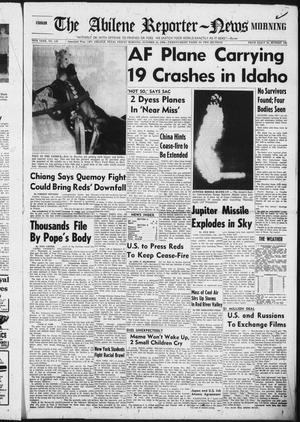 The Abilene Reporter-News (Abilene, Tex.), Vol. 78, No. 119, Ed. 1 Friday, October 10, 1958