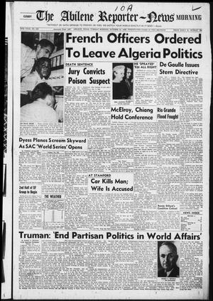 The Abilene Reporter-News (Abilene, Tex.), Vol. 78, No. 123, Ed. 1 Tuesday, October 14, 1958