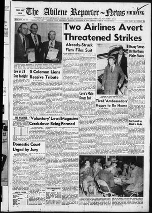 The Abilene Reporter-News (Abilene, Tex.), Vol. 78, No. 164, Ed. 1 Wednesday, November 26, 1958