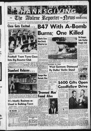 The Abilene Reporter-News (Abilene, Tex.), Vol. 78, No. 165, Ed. 1 Thursday, November 27, 1958