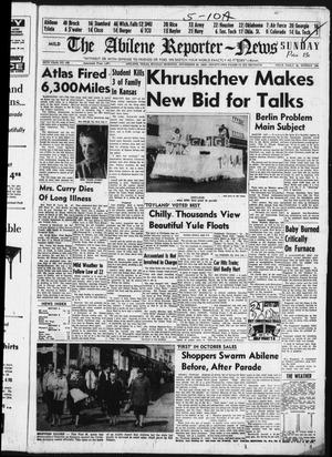 The Abilene Reporter-News (Abilene, Tex.), Vol. 78, No. 168, Ed. 1 Sunday, November 30, 1958