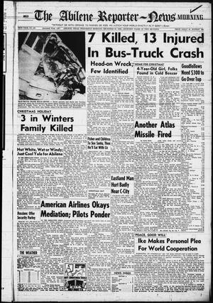 Primary view of object titled 'The Abilene Reporter-News (Abilene, Tex.), Vol. 78, No. 191, Ed. 1 Wednesday, December 24, 1958'.