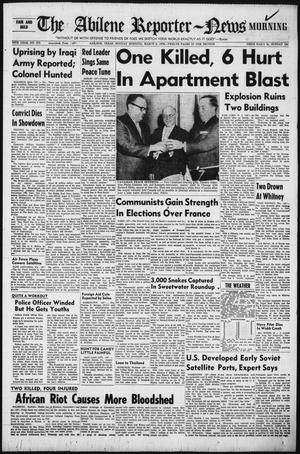 The Abilene Reporter-News (Abilene, Tex.), Vol. 78, No. 272, Ed. 1 Monday, March 9, 1959