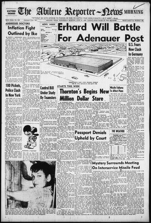 Primary view of object titled 'The Abilene Reporter-News (Abilene, Tex.), Vol. 78, No. 358, Ed. 1 Wednesday, June 10, 1959'.