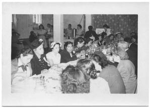[Presbyterian Ladies Enjoying a Formal Meal]