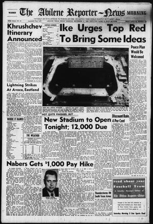 The Abilene Reporter-News (Abilene, Tex.), Vol. 79, No. 87, Ed. 1 Friday, September 11, 1959