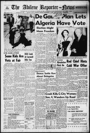 The Abilene Reporter-News (Abilene, Tex.), Vol. 79, No. 93, Ed. 1 Thursday, September 17, 1959