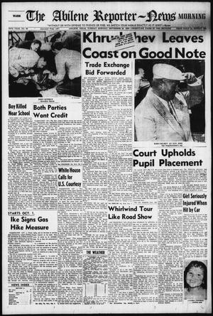 The Abilene Reporter-News (Abilene, Tex.), Vol. 79, No. 98, Ed. 1 Tuesday, September 22, 1959