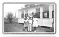 Thumbnail image of item number 1 in: '[Students Standing in Front of a Sunday School Building]'.