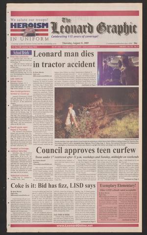 The Leonard Graphic (Leonard, Tex.), Vol. 115, No. 31, Ed. 1 Thursday, August 11, 2005