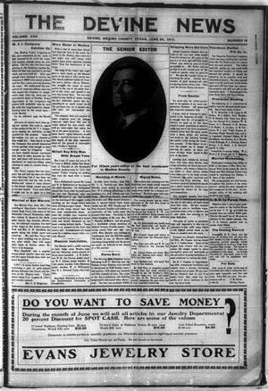 The Devine News (Devine, Tex.), Vol. 17, No. 10, Ed. 1 Thursday, June 26, 1913