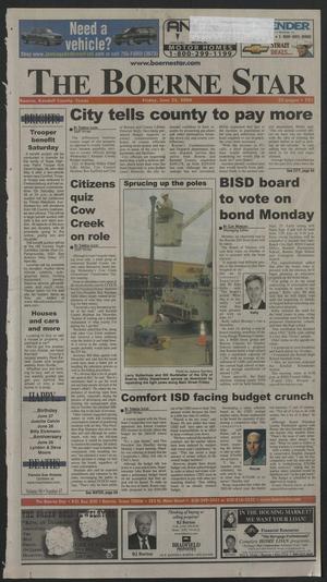 Primary view of object titled 'The Boerne Star (Boerne, Tex.), Vol. 98, No. 47, Ed. 1 Friday, June 25, 2004'.