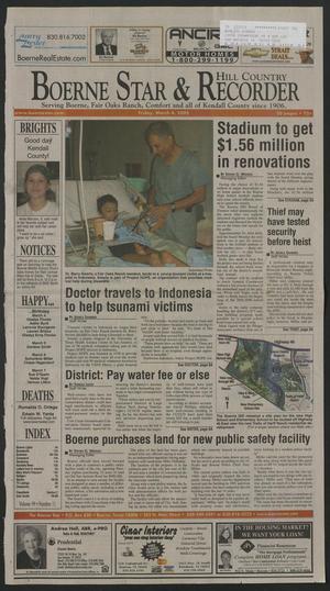 Boerne Star & Hill Country Recorder (Boerne, Tex.), Vol. 99, No. 11, Ed. 1 Friday, March 4, 2005