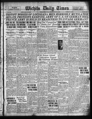 Wichita Daily Times (Wichita Falls, Tex.), Vol. 16, No. 239, Ed. 1 Sunday, January 7, 1923