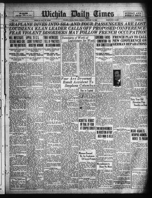 Wichita Daily Times (Wichita Falls, Tex.), Vol. 16, No. 246, Ed. 1 Sunday, January 14, 1923