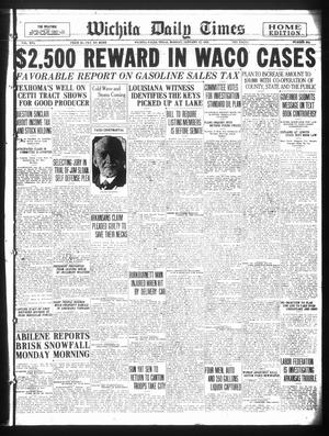 Wichita Daily Times (Wichita Falls, Tex.), Vol. 16, No. 254, Ed. 1 Monday, January 22, 1923