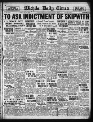 Wichita Daily Times (Wichita Falls, Tex.), Vol. 16, No. 256, Ed. 1 Wednesday, January 24, 1923