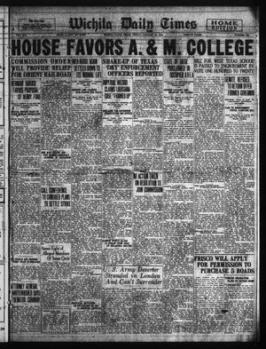 Wichita Daily Times (Wichita Falls, Tex.), Vol. 16, No. 258, Ed. 1 Friday, January 26, 1923