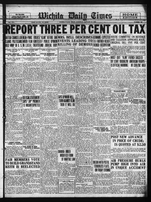 Wichita Daily Times (Wichita Falls, Tex.), Vol. 16, No. 259, Ed. 1 Saturday, January 27, 1923
