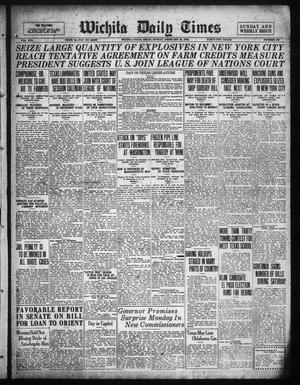 Primary view of object titled 'Wichita Daily Times (Wichita Falls, Tex.), Vol. 16, No. 258, Ed. 1 Sunday, February 25, 1923'.