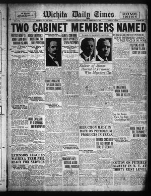 Wichita Daily Times (Wichita Falls, Tex.), Vol. 16, No. 260, Ed. 1 Tuesday, February 27, 1923