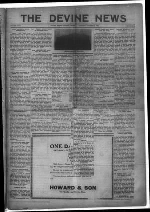 The Devine News (Devine, Tex.), Vol. 27, No. 22, Ed. 1 Thursday, October 4, 1923