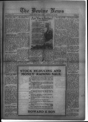 The Devine News (Devine, Tex.), Vol. 28, No. 27, Ed. 1 Thursday, October 30, 1924