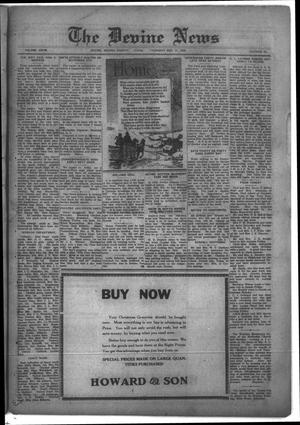 The Devine News (Devine, Tex.), Vol. 28, No. 33, Ed. 1 Thursday, December 11, 1924