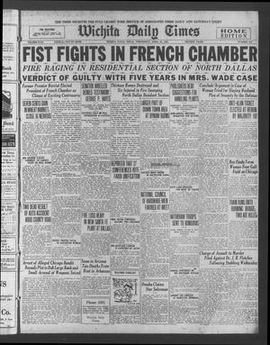 Wichita Daily Times (Wichita Falls, Tex.), Vol. 18, No. 344, Ed. 1 Wednesday, April 22, 1925